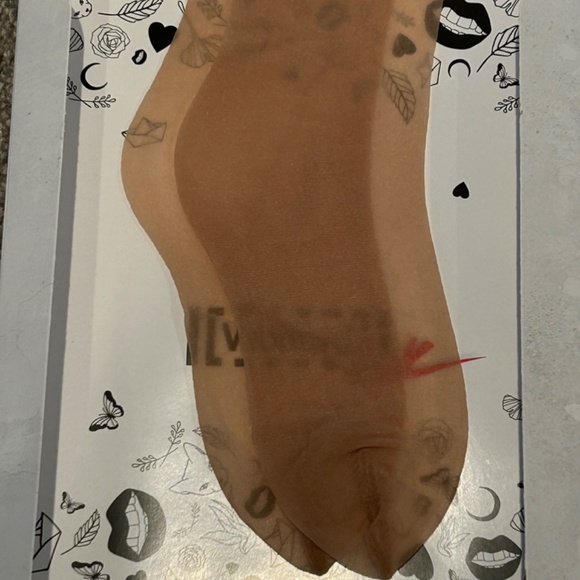 Wolford Special Edition Ink Galya Tights/Stockings - Picture 6 of 6